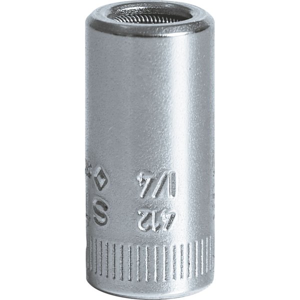 Stahlwille Tools 6, 3 mm (1/4") Bit holder internal hex inside square L.25 mm 11180010